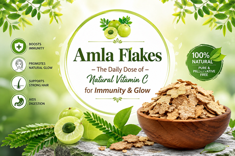 Amla Flakes – The Daily Dose of Natural Vitamin C for Immunity & Glow